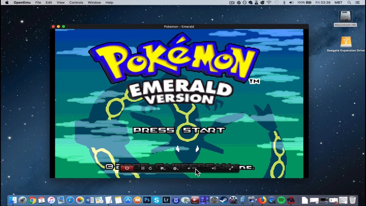 pokemon games for mac emulator